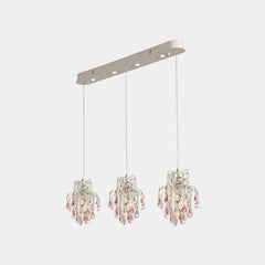 Lampadario a sospensione in cristallo Goccia d'acqua, luce singola / 3 luci