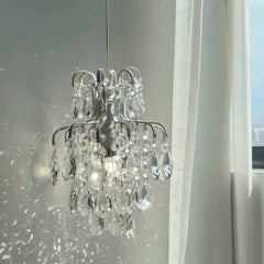 Lampadario a sospensione in cristallo Goccia d'acqua, luce singola / 3 luci