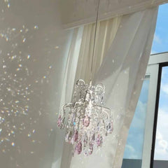 Lampadario a sospensione in cristallo Goccia d'acqua, luce singola / 3 luci