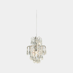 Lampadario a sospensione in cristallo Goccia d'acqua, luce singola / 3 luci