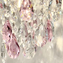 Lampadario a sospensione in cristallo Goccia d'acqua, luce singola / 3 luci