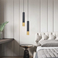 Pendant Light Cylinder Tube Bedroom