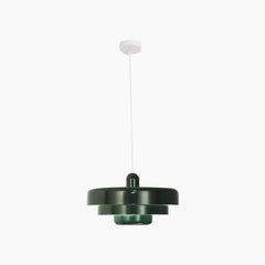 Pendant Light Danish 3 Tiered Green