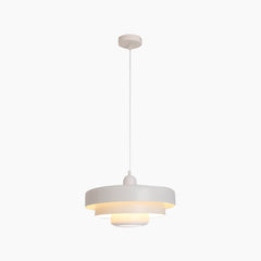 Pendant Light Danish 3 Tiered White
