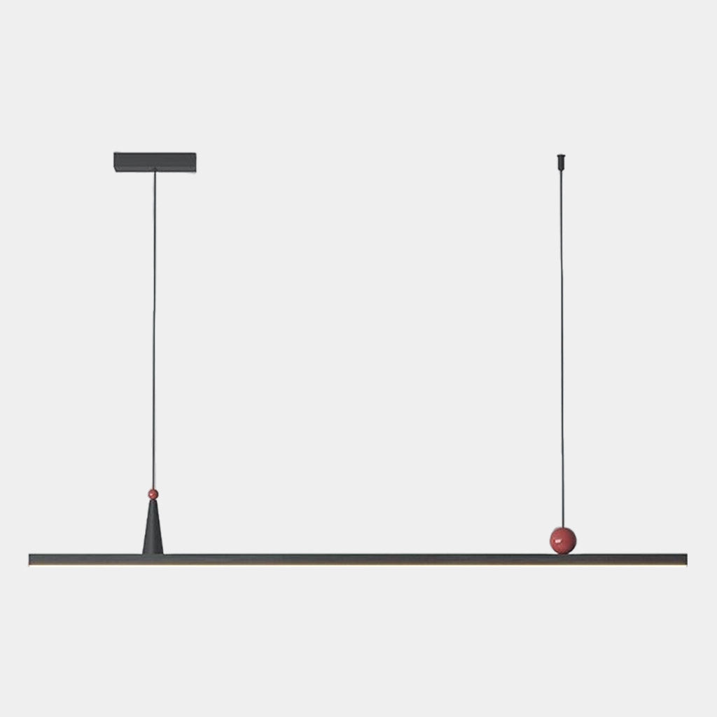 Függő könnyű geometriai vízszintes lineáris LED