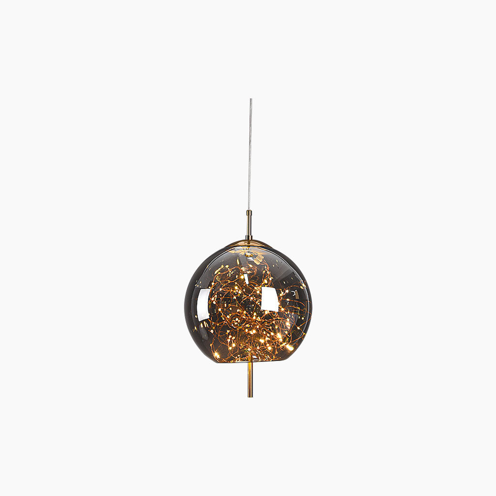 Pendant Light Glass Smokey Grey