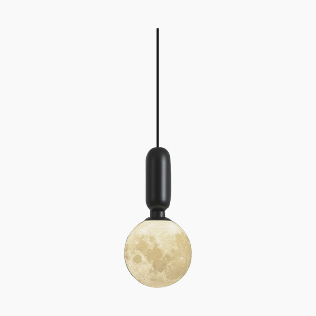  Pendant Light Hanging Globe Black