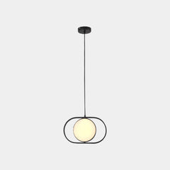Pendant Light Hanging Light Decorative Oval Metal LED