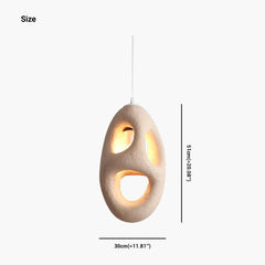 Pendant Light Hollow Size