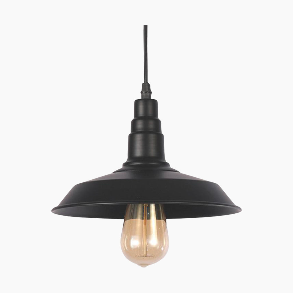 Pendant Light Industrial Black