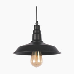 Pendant Light Industrial Black
