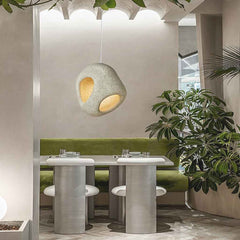 Pendant Light Irregular Light Yellow Restaurant