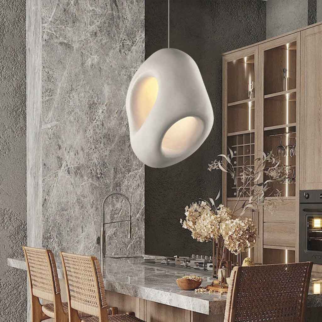 Pendant Light Irregular White Dining Room