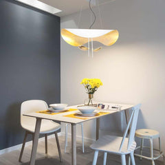 Pendant Light Italian Metal Flying Saucer White Dining Room