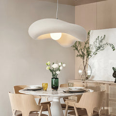 Pendant Light Japanese Wabi-Sabi Beige Dining Room