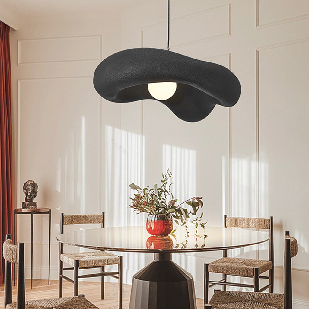 Pendant Light Japanese Wabi-Sabi Black Dining Room