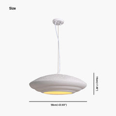 Pendant Light Japanese Wabi Sabi Cement Size