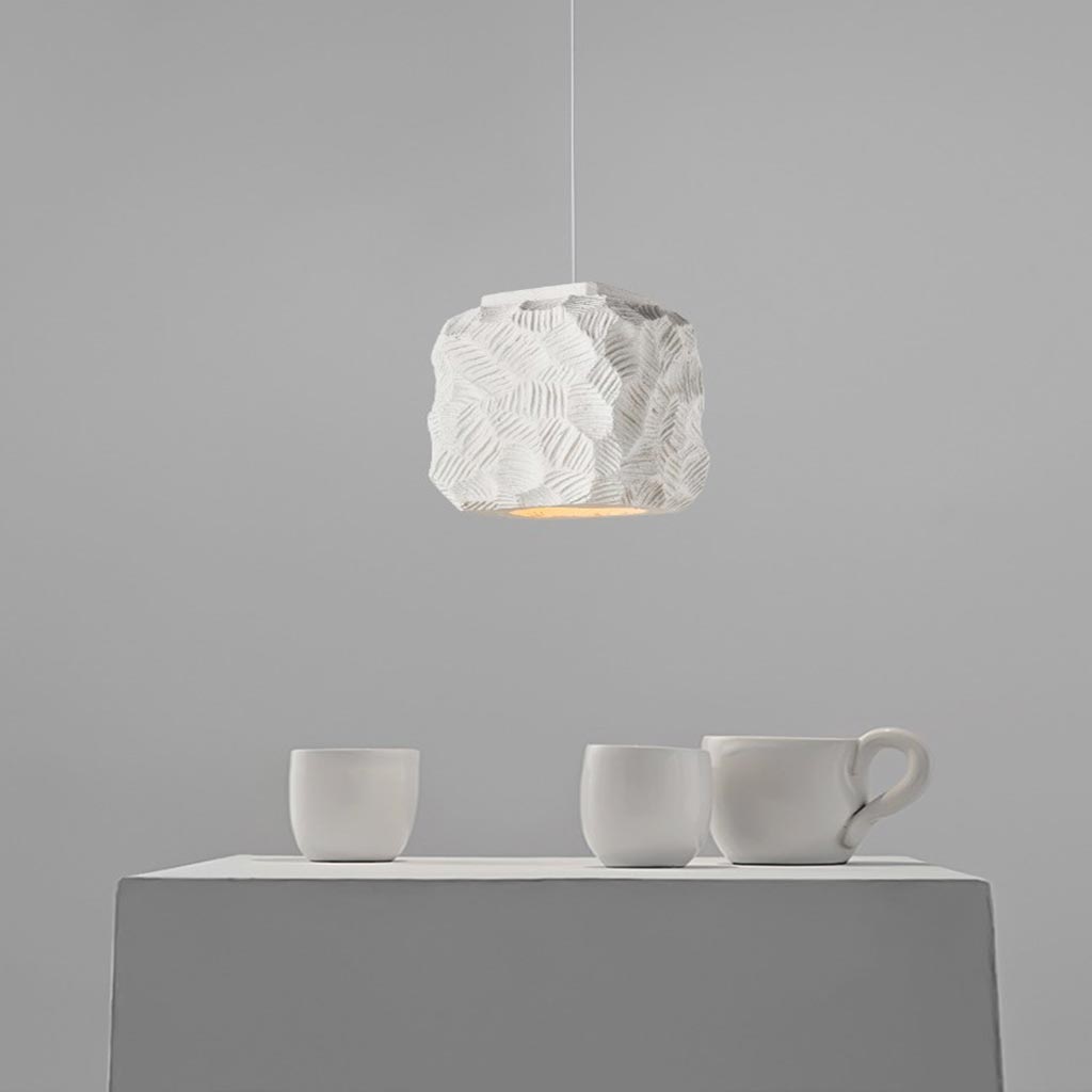 Pendant Light Japanese Wabi-Sabi Cube Corner