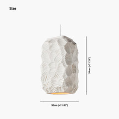 Pendant Light Japanese Wabi-Sabi Cube Size