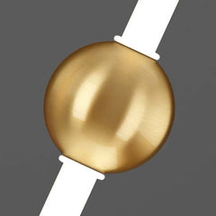 Hanglamp met LED-verlichting, lineair, ijzer en glas