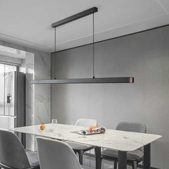 Pendant Light Linear Black Dining Room