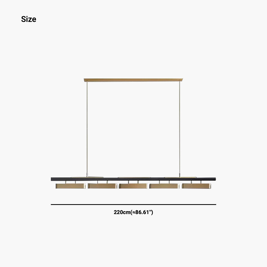 Pendant Light Linear Colt Size