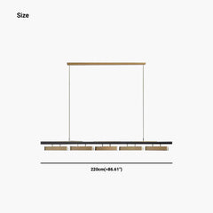 Pendant Light Linear Colt Size
