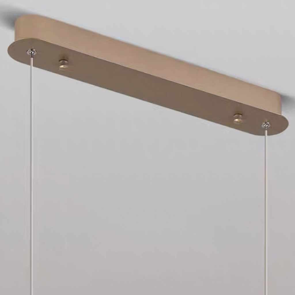 Pendant Light Linear Dimmable LED Rose Gold Canopy