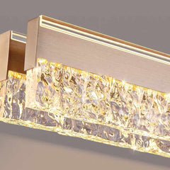 Pendant Light Linear Dimmable LED Rose Gold Detail