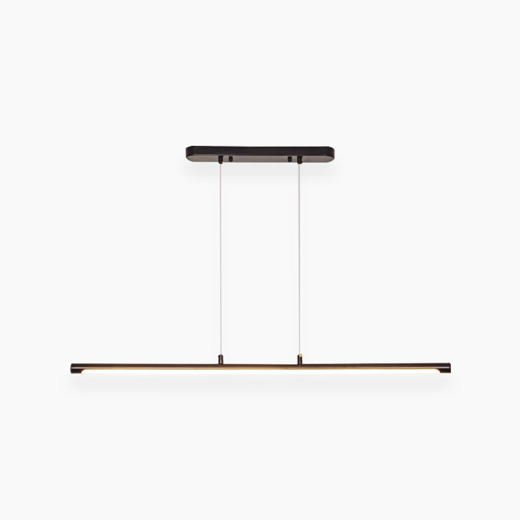 Pendant Light Linear LED Black
