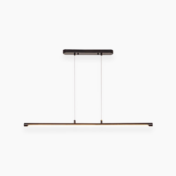 Modern Nordic 3-Pack Mini Pendant Light – Matte Black & Wood, Adjustable Height, E26 Base, For Kitchen Island, Dining Room, Sink & Coffee Bar