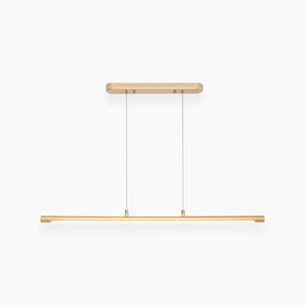 Pendant Light Linear LED Gold