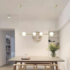 Pendant Light Linear Multi Globe LED Room