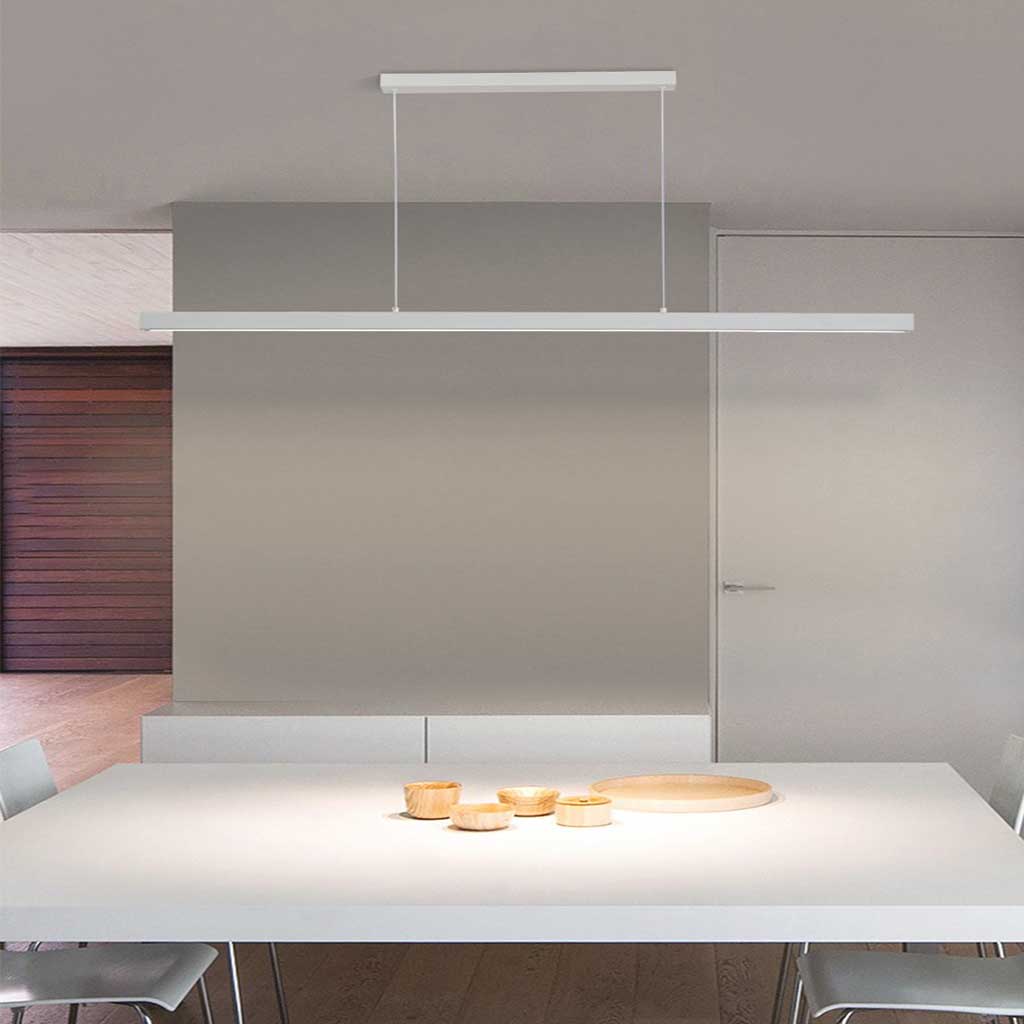 Modern Minimalist Linear Dimmable LED Pendant Light | VAXLAMP
