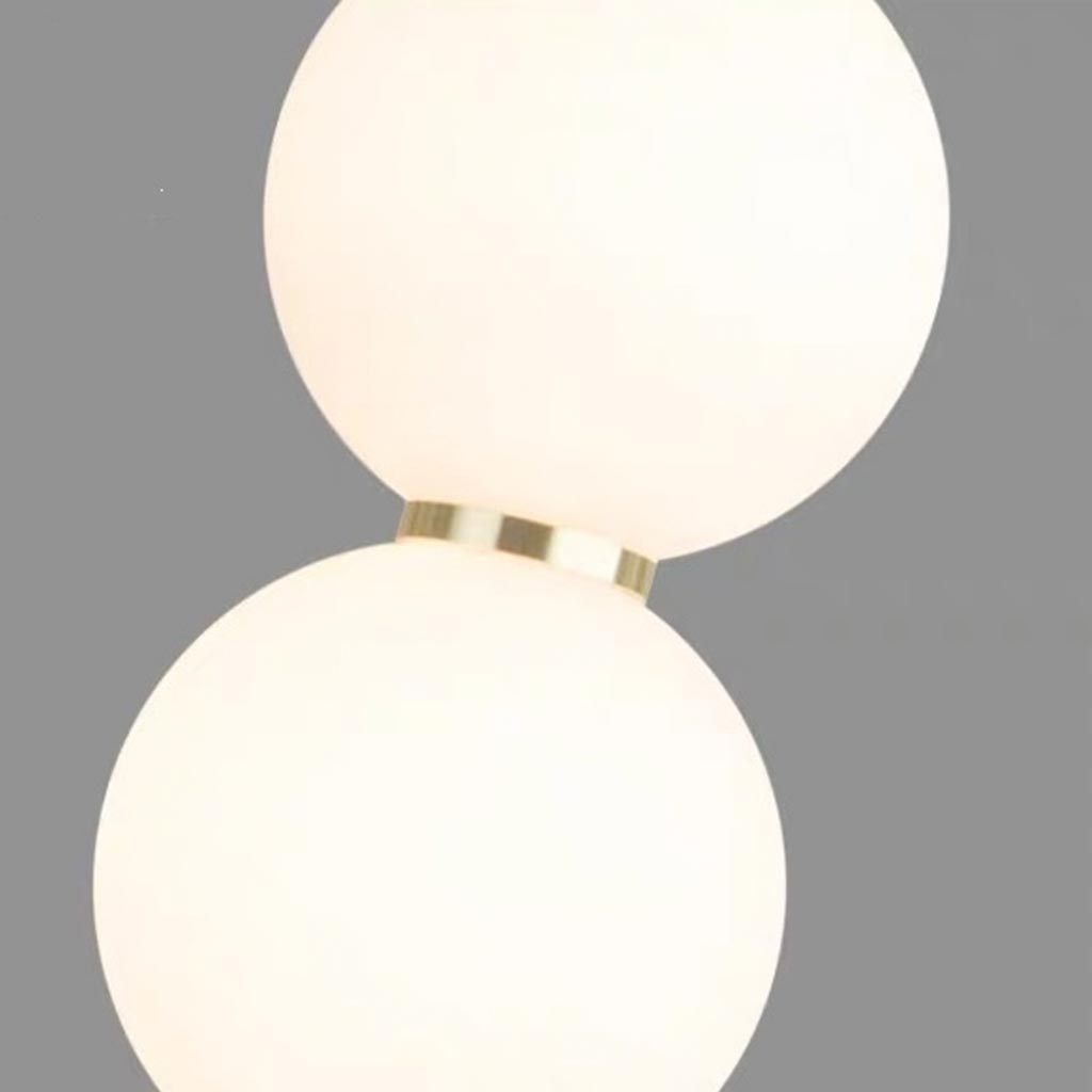 Pendant Light Long Vertical Multi Globe for High Ceiling Detail