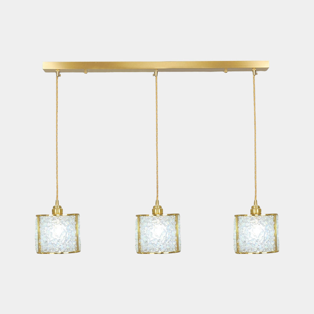 Pendant Light Luxury Linear Crystal 3 Light