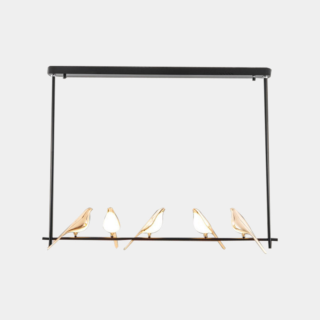 Unique Creative Magpie Bird LED Chandelier | VAXLAMP