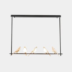 Pendant Light Magpie Bird LED 5 Lights