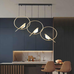 Pendant Light Magpie Bird LED Dining Table