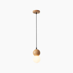 Pendant Light Mini Globe Ball Gourd Log Color