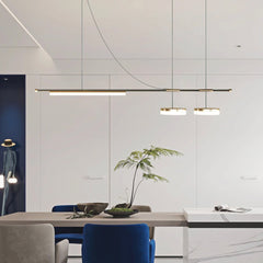 Pendant Light Minimalist Art Deco Long-Linear Dining Table