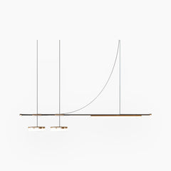 Pendant Light Minimalist Art Deco Long Linear LED