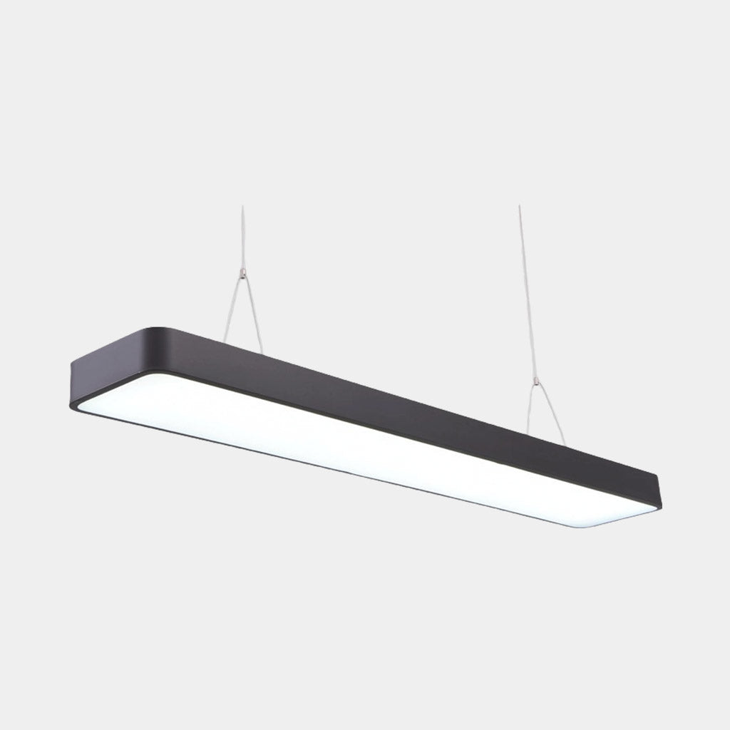 Rectrangle Led Light Minimalist Bright Rectangle Office LED Pendant Light | VAXLAMP