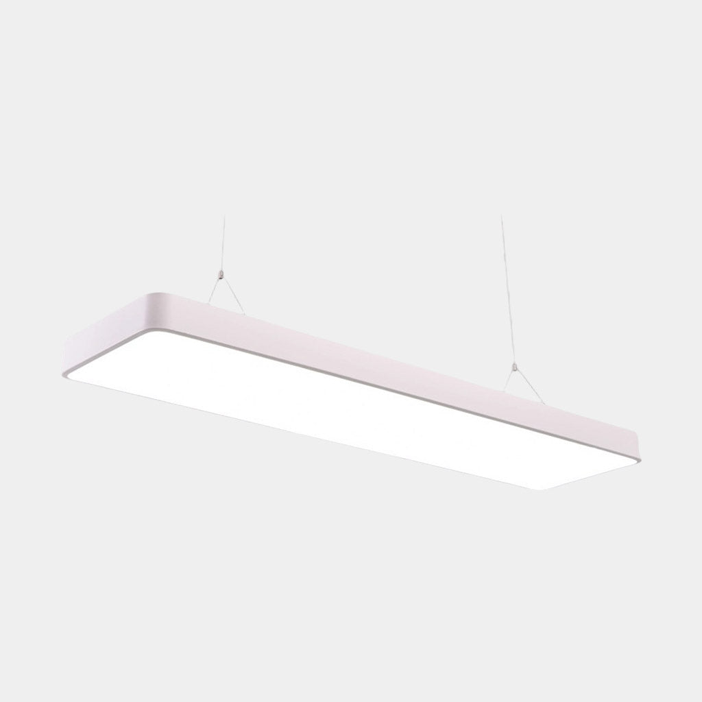 Pendant Light Minimalist Bright Rectangle LED for Office