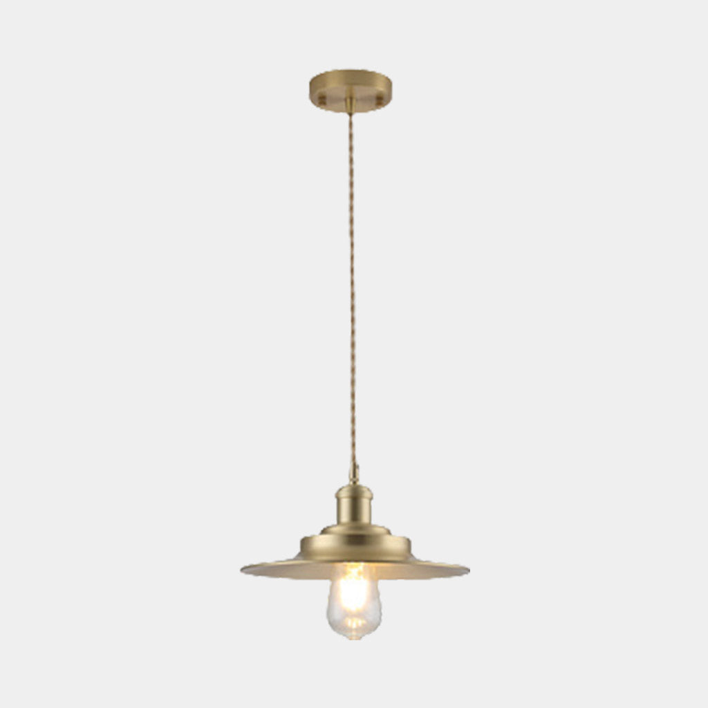 Pendant Light Minimalist Brushed Brass
