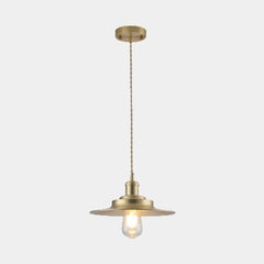 Pendant Light Minimalist Brushed Brass