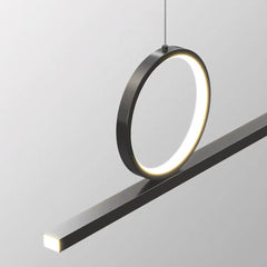 Pendant Light Minimalist Geometric Linear Detail