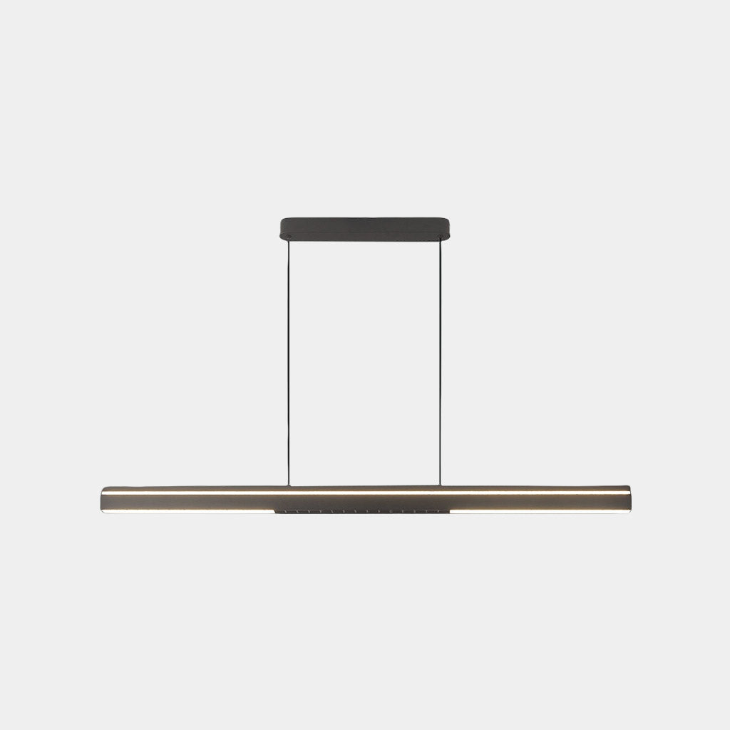 Pendant Light Minimalist Linear Anti-Glare LED Black