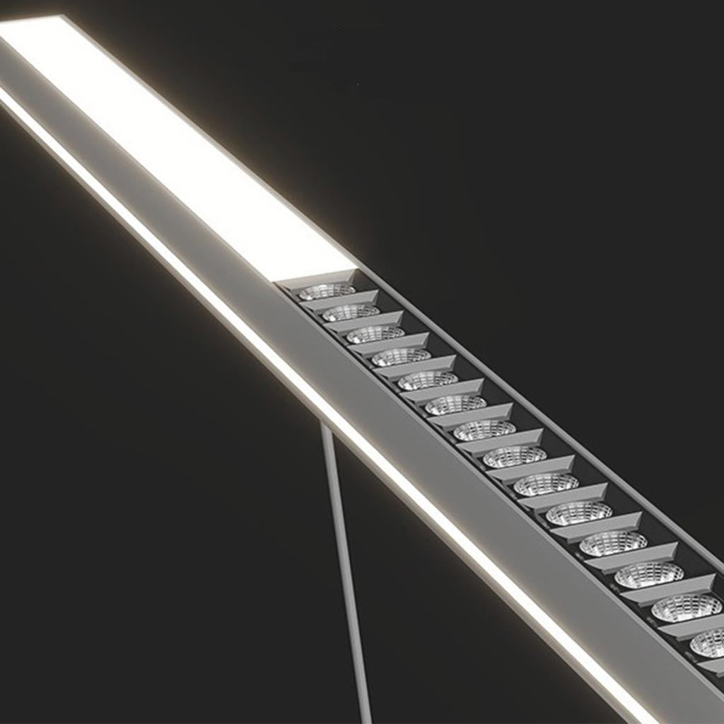 Pendant Light Minimalist Linear Anti-Glare LED Detail
