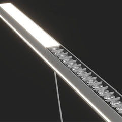 Pendant Light Minimalist Linear Anti-Glare LED Detail